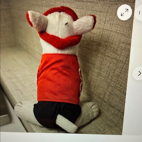 Target Bullseye plush Dog Runner 2007 edition 1  #3333 of 7500 - Picture 3 of 5